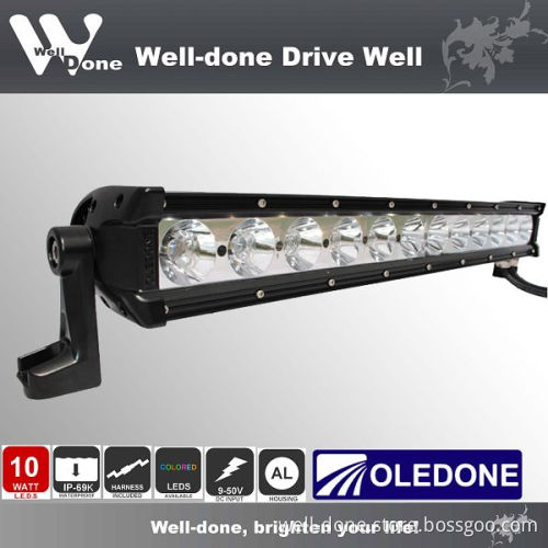Original Design IP69k Single Row. 120W LED Driving Light Bar